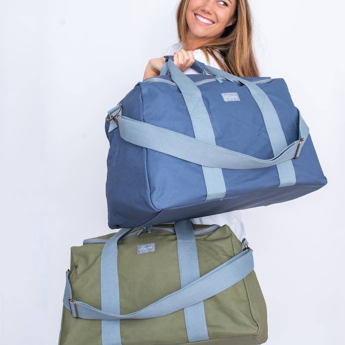 mb greene - Wholesale Weekender Bag - Women's - Duffle in Oyster Collection16