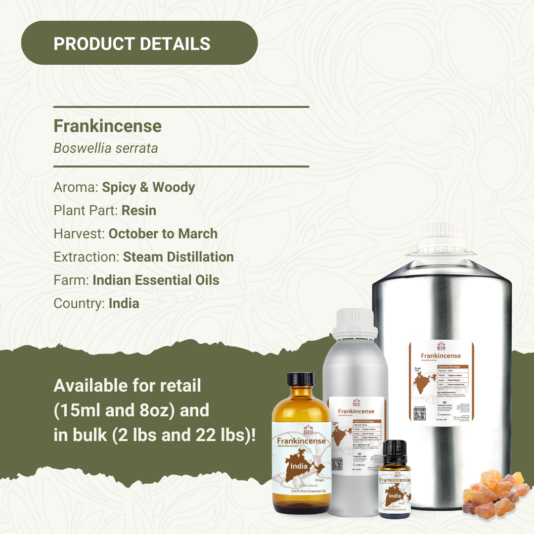 Nature Packaged - Wholesale Essential Oil - Frankincense Essential Oil - 100% Pure -Farm-Direct Sourcing7