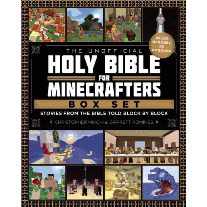 Unofficial Holy Bible for Minecrafters Box Set by Christopher Miko for wholesale by Simon & Schuster