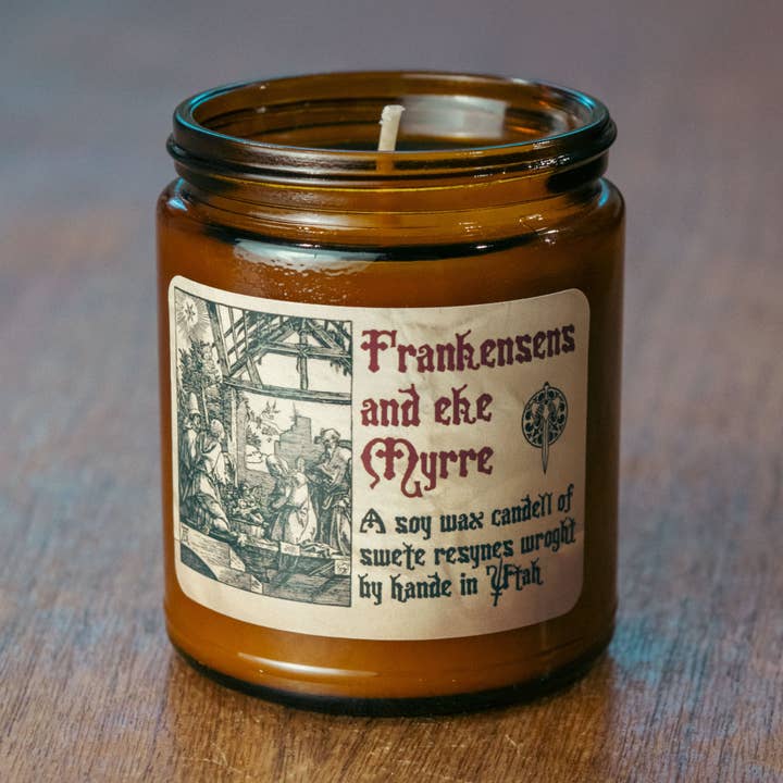 We Geek Together - Wholesale Jar/Filled Candle - Frankincense and Myrrh Candle0