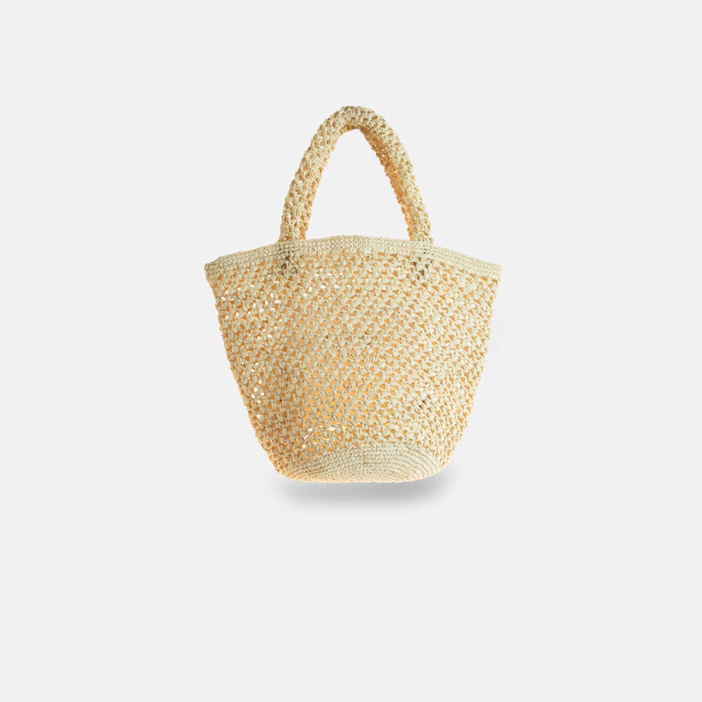 SANS-ARCIDET PARIS - Wholesale Beach Bag - Kapity Lacy SS23 - Classic openwork raffia basket14