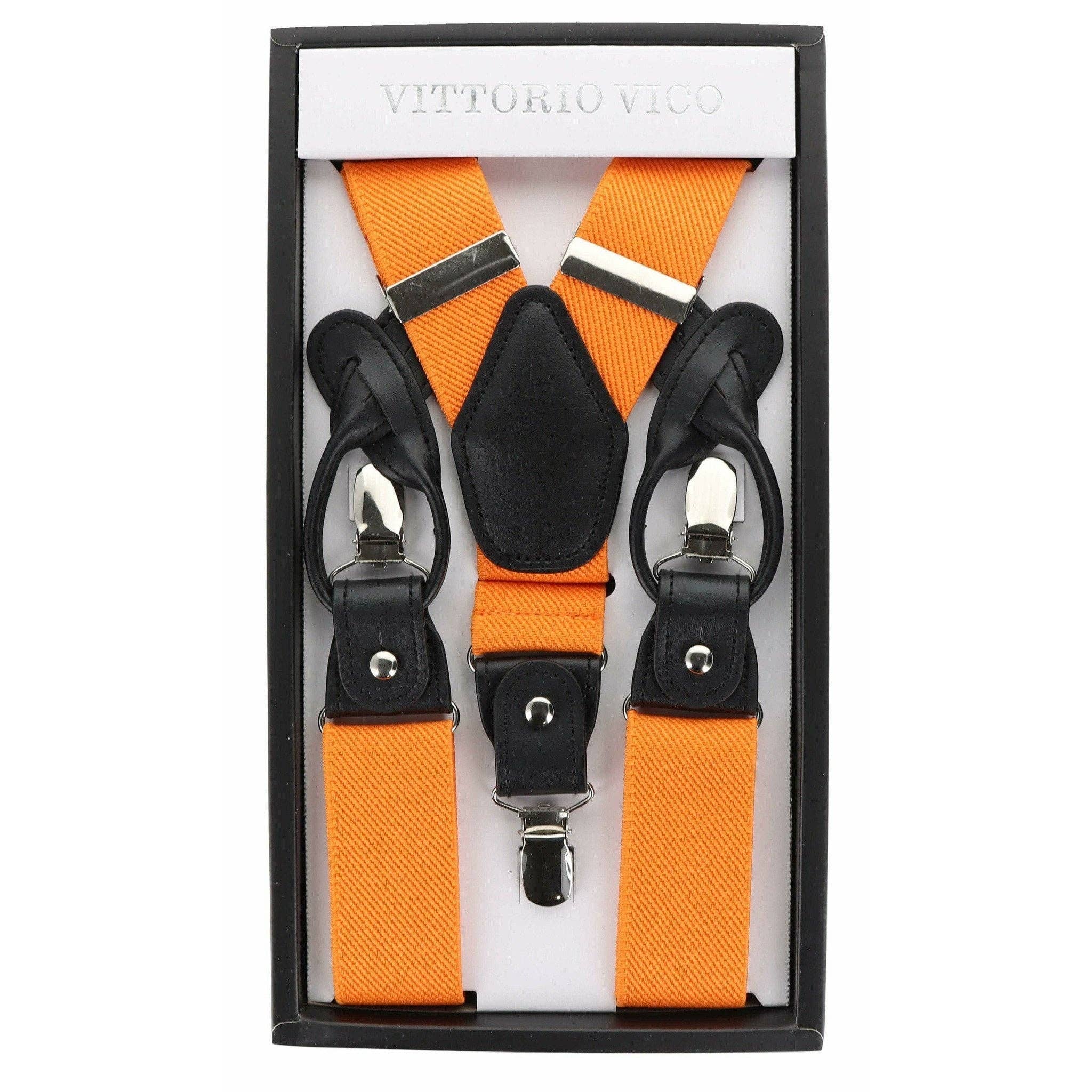 Dubal Brothers - Wholesale Suspenders - Men's - Vittorio Farina Men's Vibrant Colorful Convertible Suspender by Classy Cufflinks7