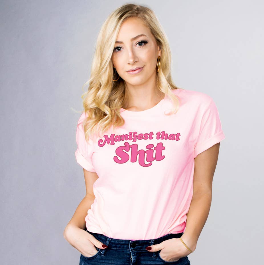 femfetti – T-shirt estampada - Mulher por atacado – Camisa Manifesto1