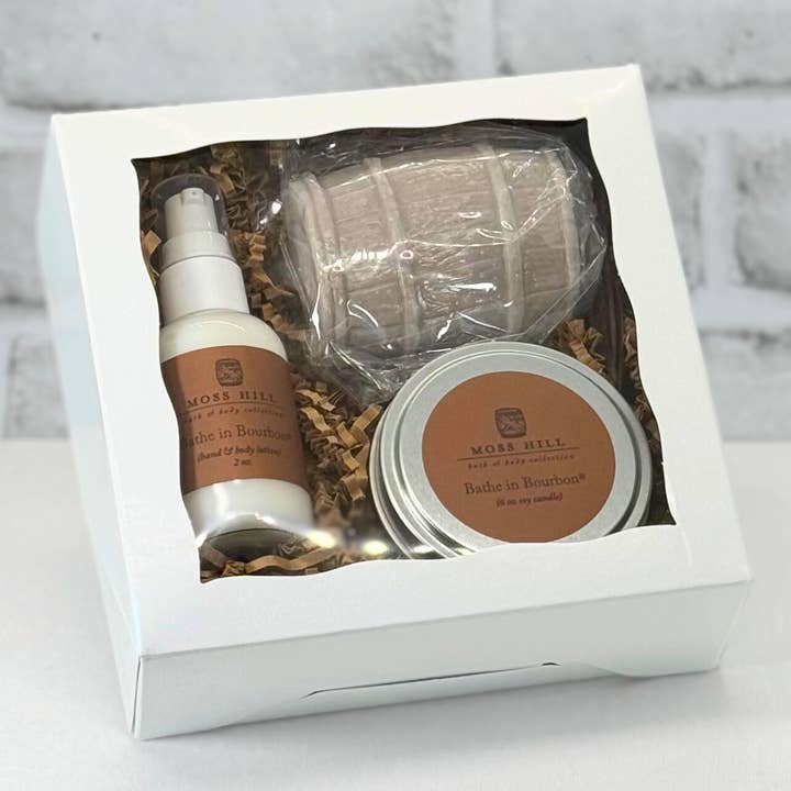 Three Piece Shape Soap Set for wholesale by Moss Hill Bath & Body Collection