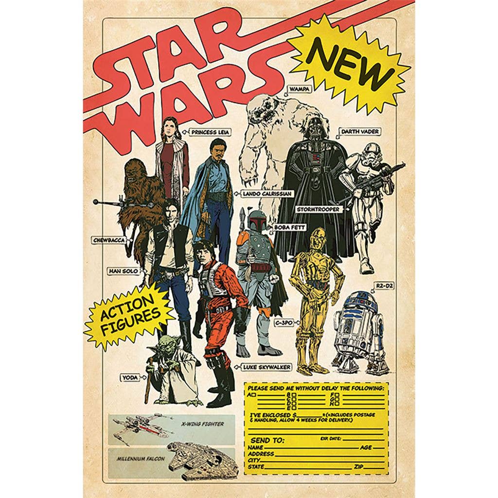 Pyramid International - Wholesale Poster - Star Wars (Action Figures)1