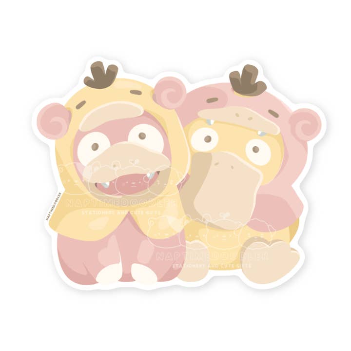 Derpy Duo-klistermärke för wholesale av Naptime Doodler