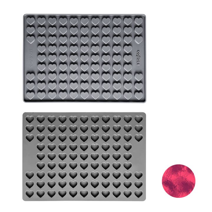 Collory - Wholesale Pet Treats - Dog - Heart baking mats in (mini, medium)