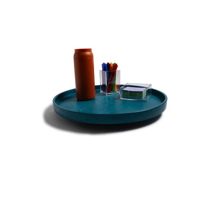 TRASHY GOODS - Wholesale Decorative Plate/Dish/Bowl - 16" Smart Susan | Fabric Denim 2.016