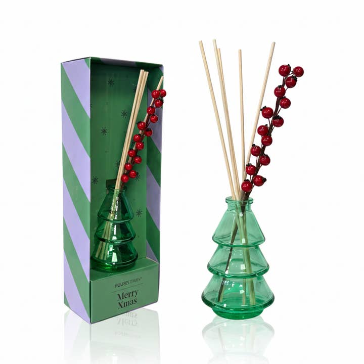Difusor de varillas - Árbol de Navidad - Verde - 100 ml para venta al por mayor de Housevitamin bv
