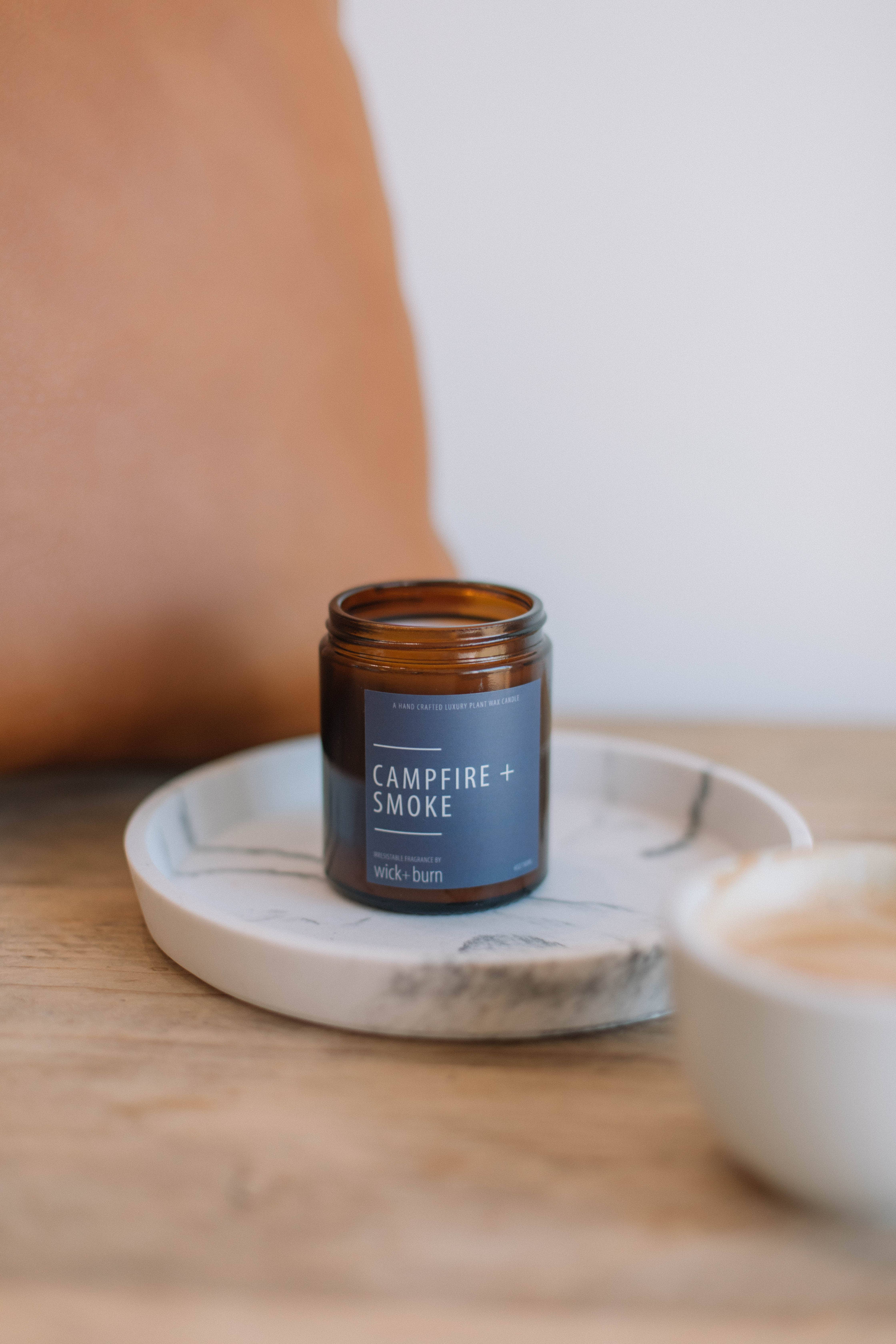 Scent.ily – wholesale Jar/filled candle – Wick+Burn: Tobacco & Oak: 6oz4