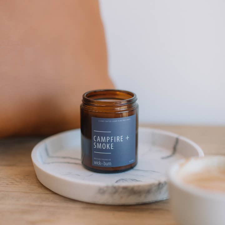Scent.ily – wholesale Jar/filled candle – Wick+Burn: Tobacco & Oak: 6oz4