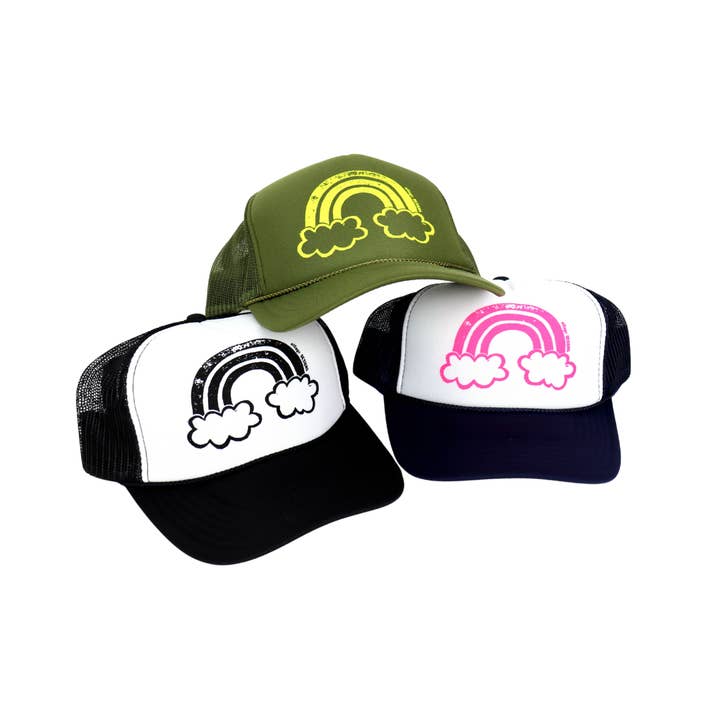 Regnbue Skum Trucker Kasket for engroshandel hos elSage Designs