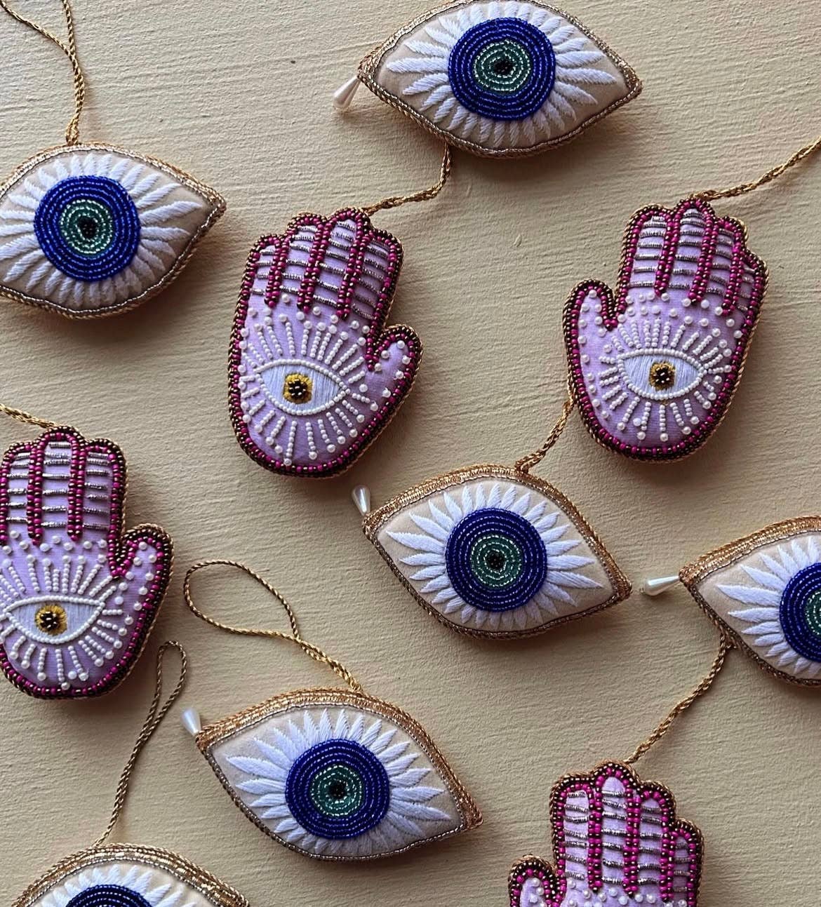 Tinytiny.dk - Wholesale Ornament - Handmade ornament HAMSA Hand1