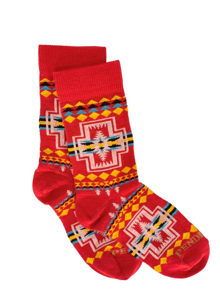 KIDS HARDIND CREW for wholesale by Pendleton Hosiery
