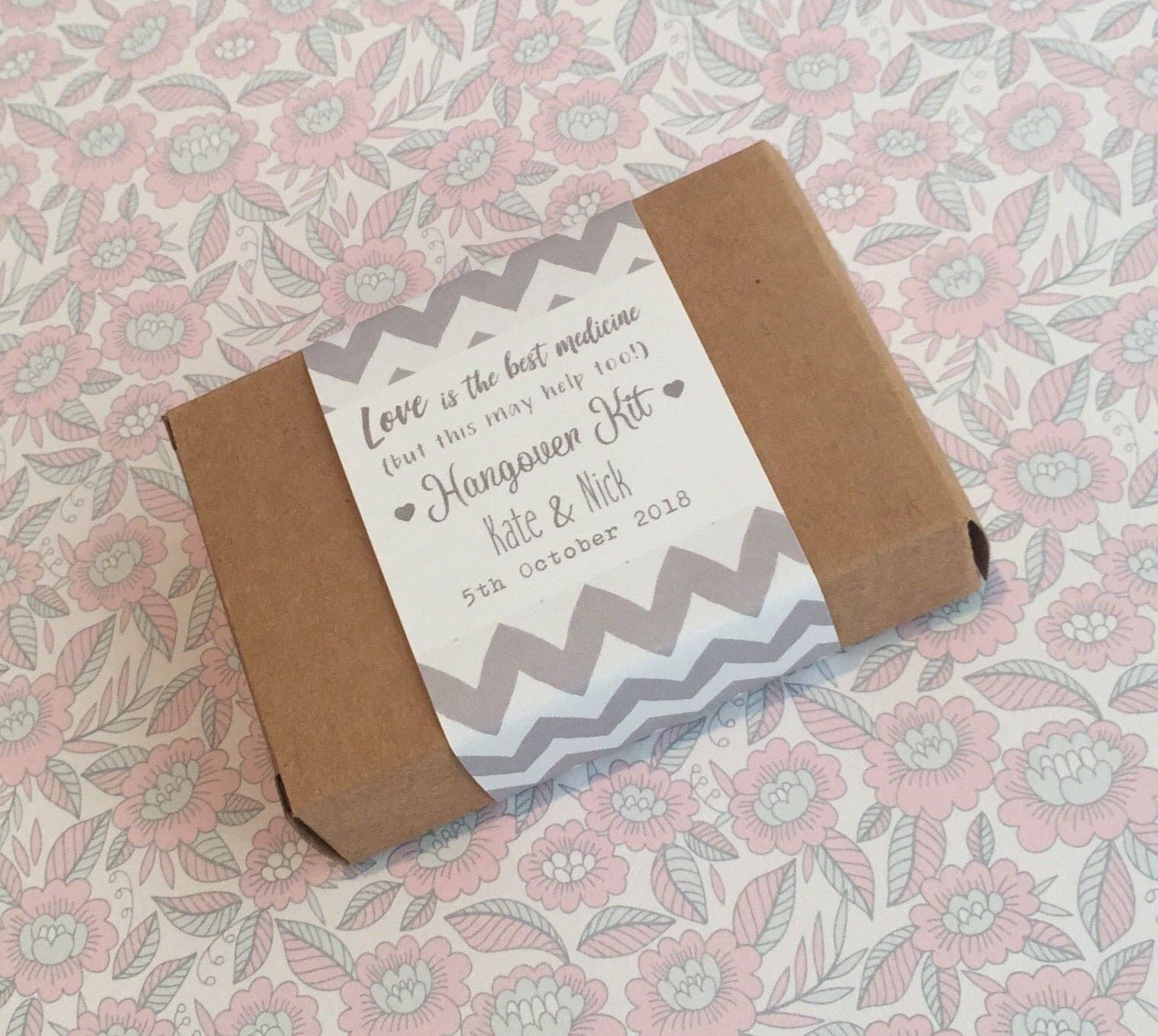 Mermaid Marys – wholesale Party favour bag/box – Hangover Survival Kit Wedding Favour Boxes & Sleeve3