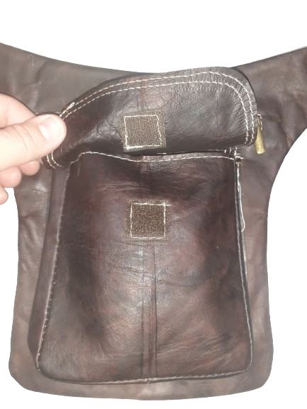 Hecho a mano – Pochete - Unissexo por atacado – Bolsa de cintura grande4