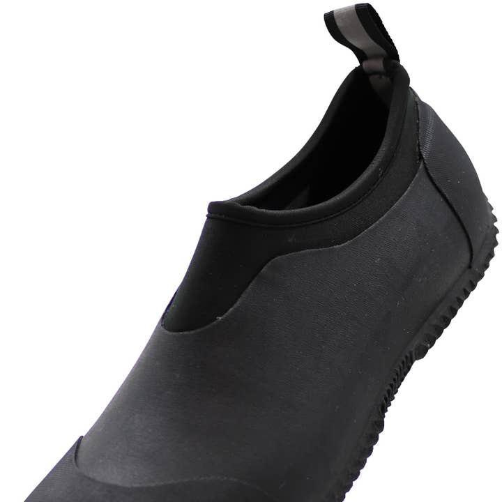 NORTY Mens 7-12 Black Ankle Rain Boots 16850 Prepack for wholesale by The Norty Brand