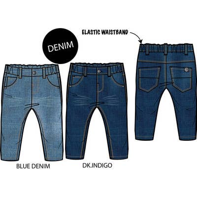 Baby Boys Denim Jeans for wholesale by MID KIDS