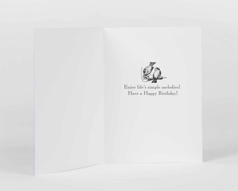 Potluck Press – Großhandel Grußkarten für den Alltag – Sing Your Song Grußkarte1