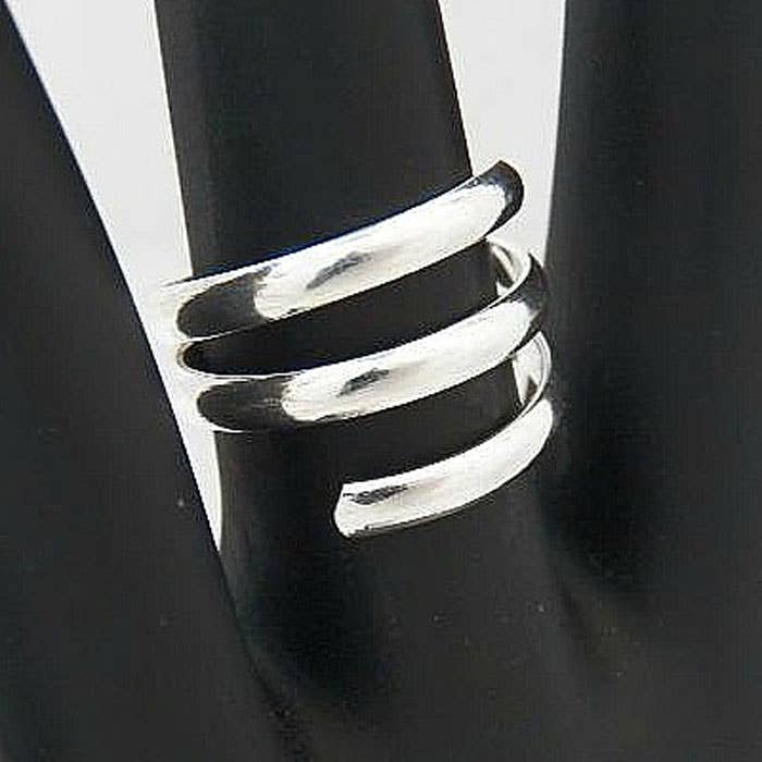 Costello International - Venta al por mayor Anillo de banda/apilable - Anillos de plata Art Deco2