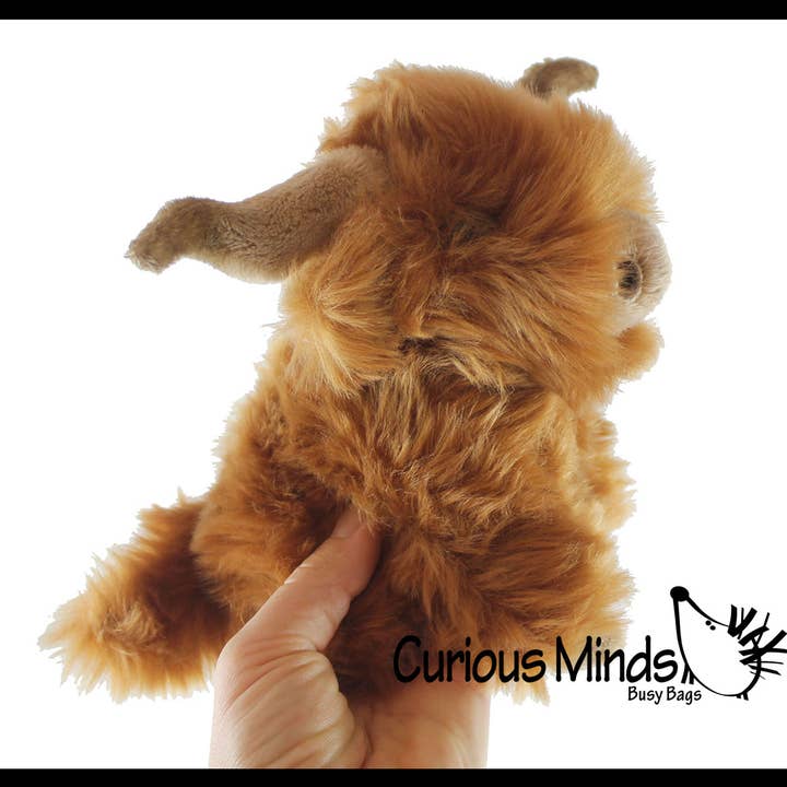 Curious Minds Toys - Wholesale Stuffed/plush toy – Kids & baby - 1 Plush Highland Cow - Heirloom Soft Hairy Cow Stuffed Anima2