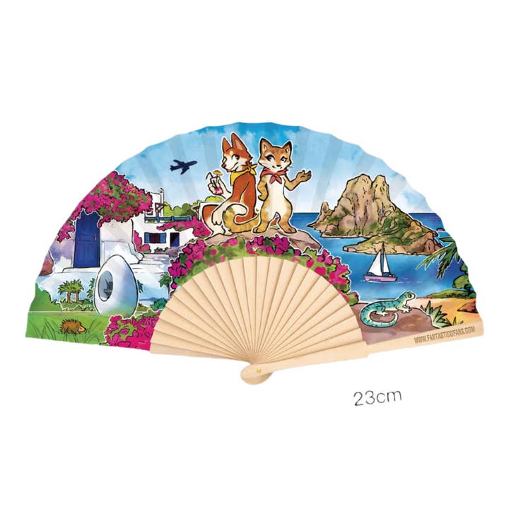 Cute Animals 23cm Fan for wholesale by Fantastico Fans
