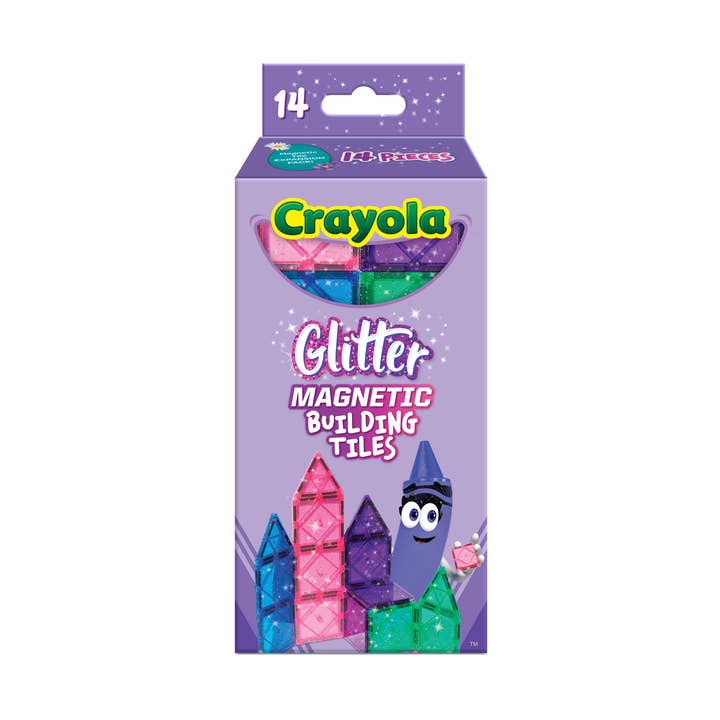 Pacote de Expansão de 14 Peças para Azulejos Magnéticos Crayola Glitter por atacado de CreateOn
