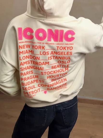 SWEAT COM CAPUZ ICÔNICO P45362-1 por atacado de Joyna