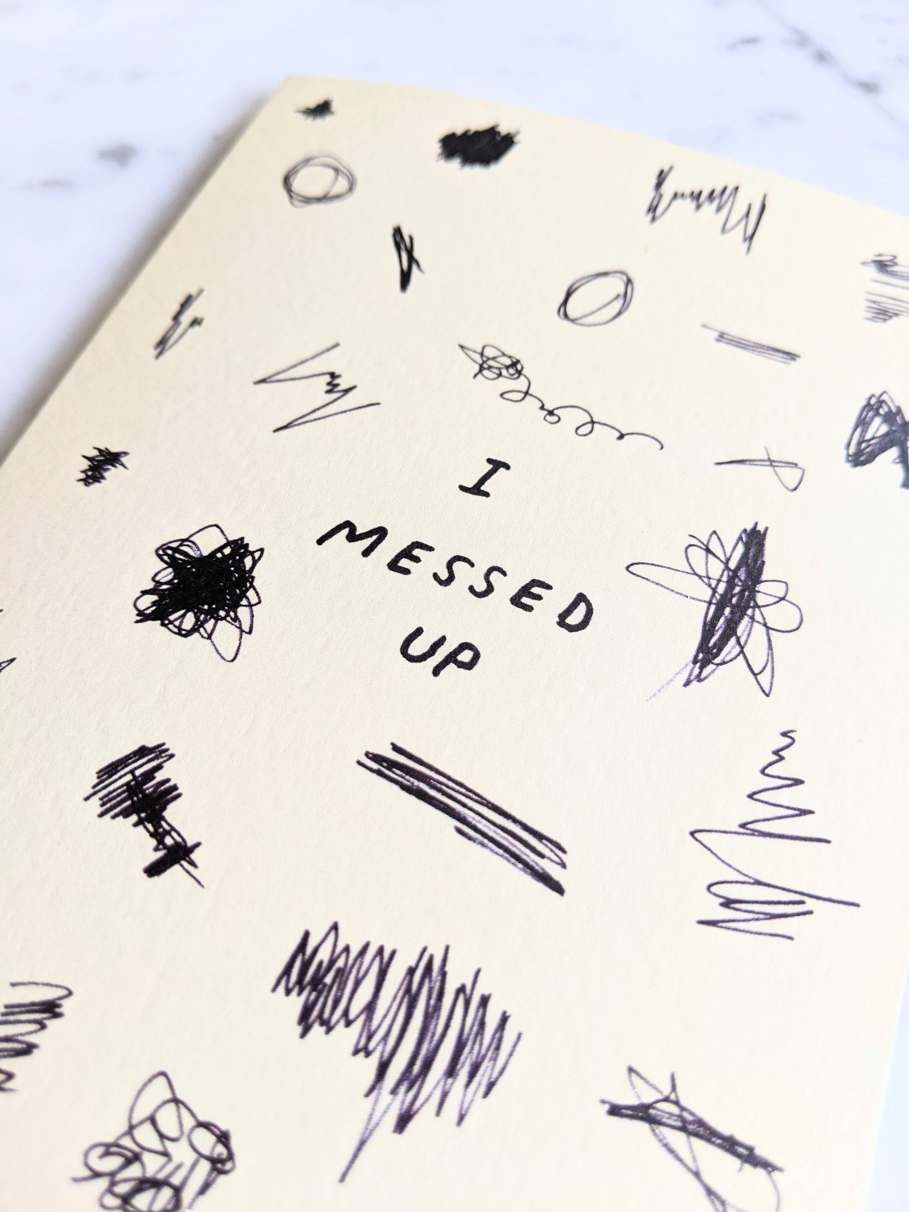 Madeleine Sywulak US - Wholesale I'm Sorry Card - I Messed Up Card1