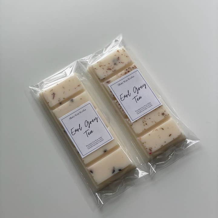 Allure Wax Works – wholesale Wax melt – Earl Grey Tea Snap Bar Wax Melt