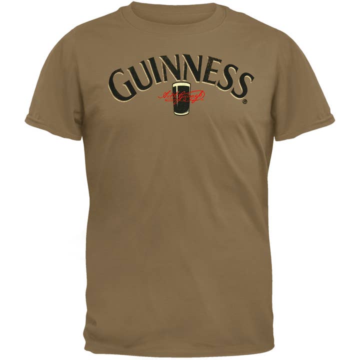 Official Store - Wholesale Screen Printed T-Shirt - Men's - Guinness - Dublin 1759 Seal Men's Soft T Shirt