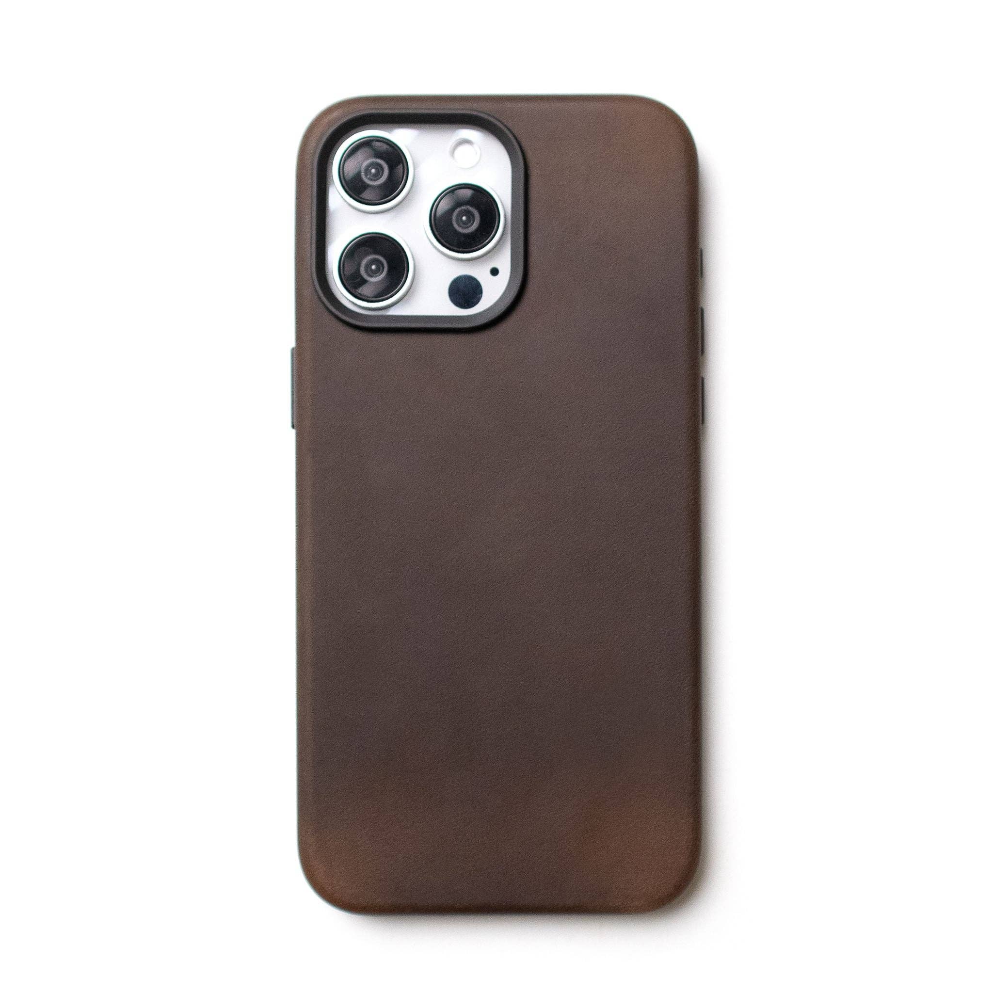 Andar - Wholesale Phone Case - Unisex - The Aspen Full Grain Leather iPhone Phone Case with MagSafe222