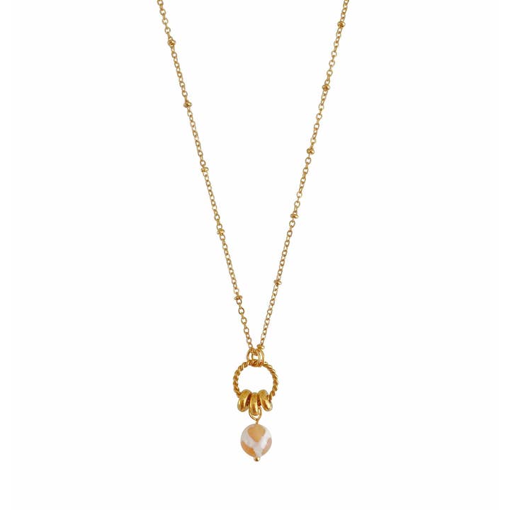 Dzi Agate Necklace for wholesale by Saint Clairmont