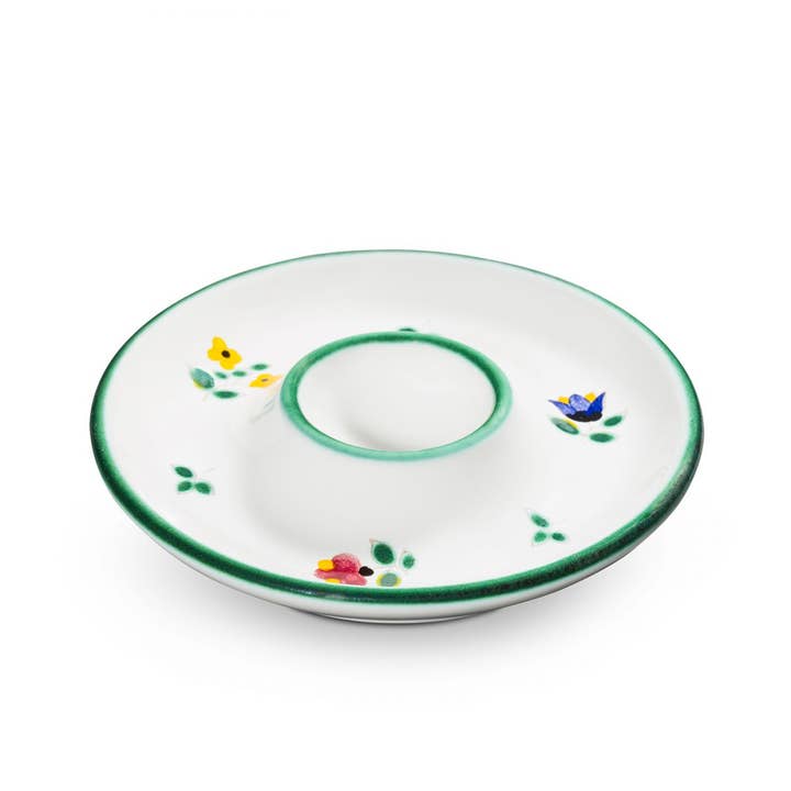 Scattered Flowers, Egg Cup (Ø 12 cm) for wholesale by Gmundner Keramik Handels GmbH