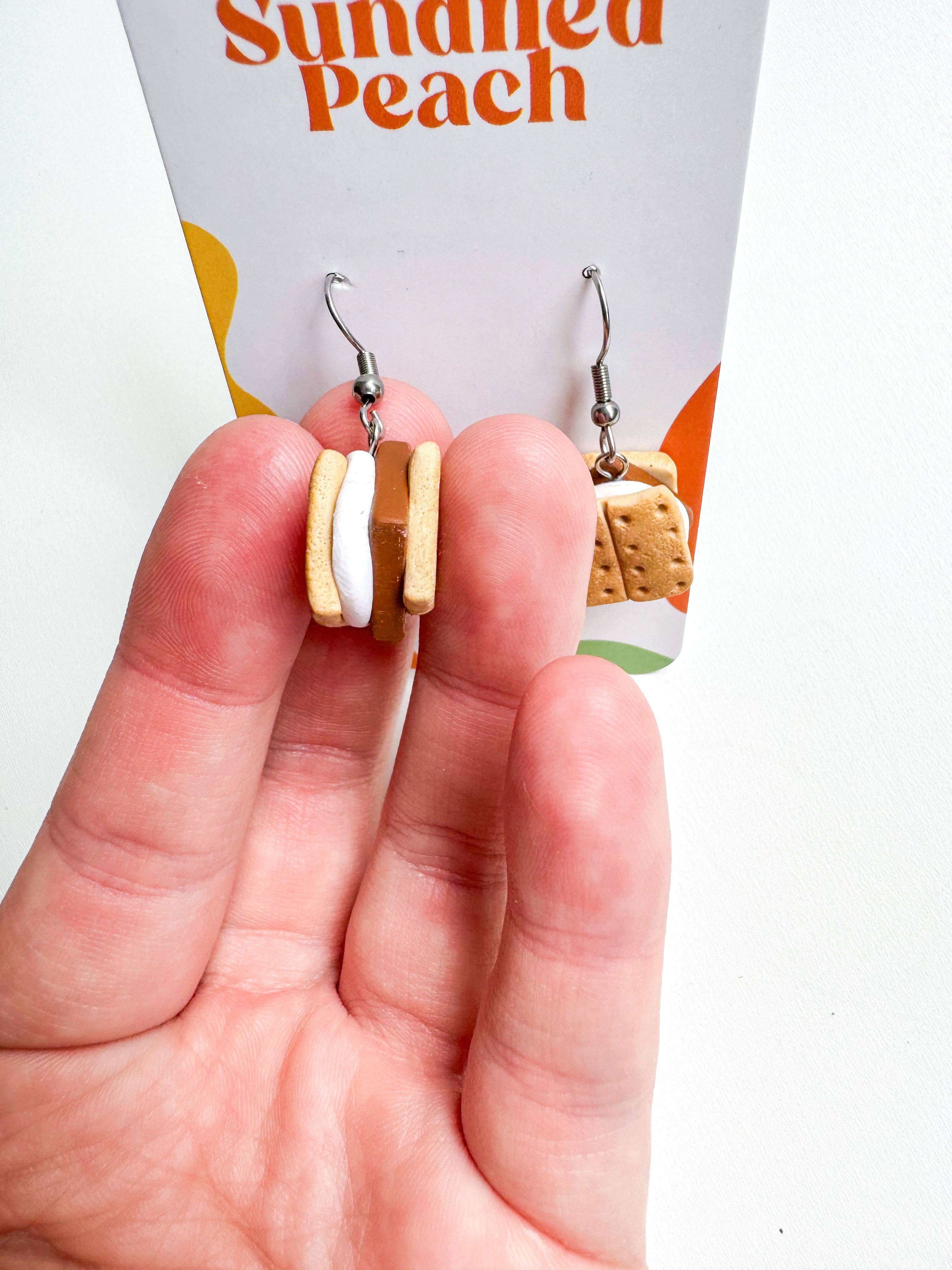 Sundried Peach – Großhandel Ohrhänger – s'mores1