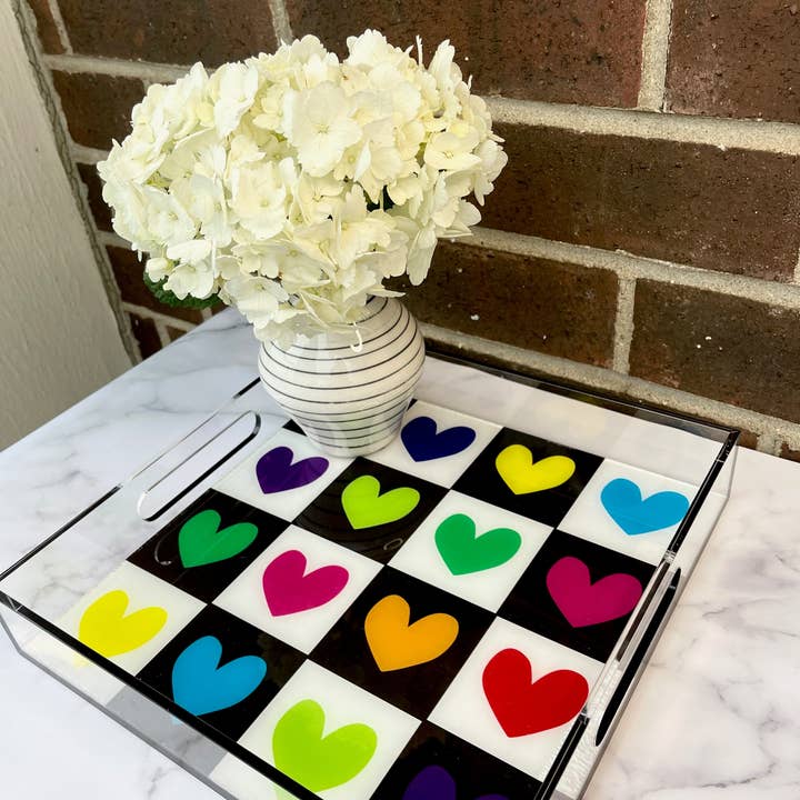 margo.rebecca - Wholesale Decorative Tray - tic tac love1