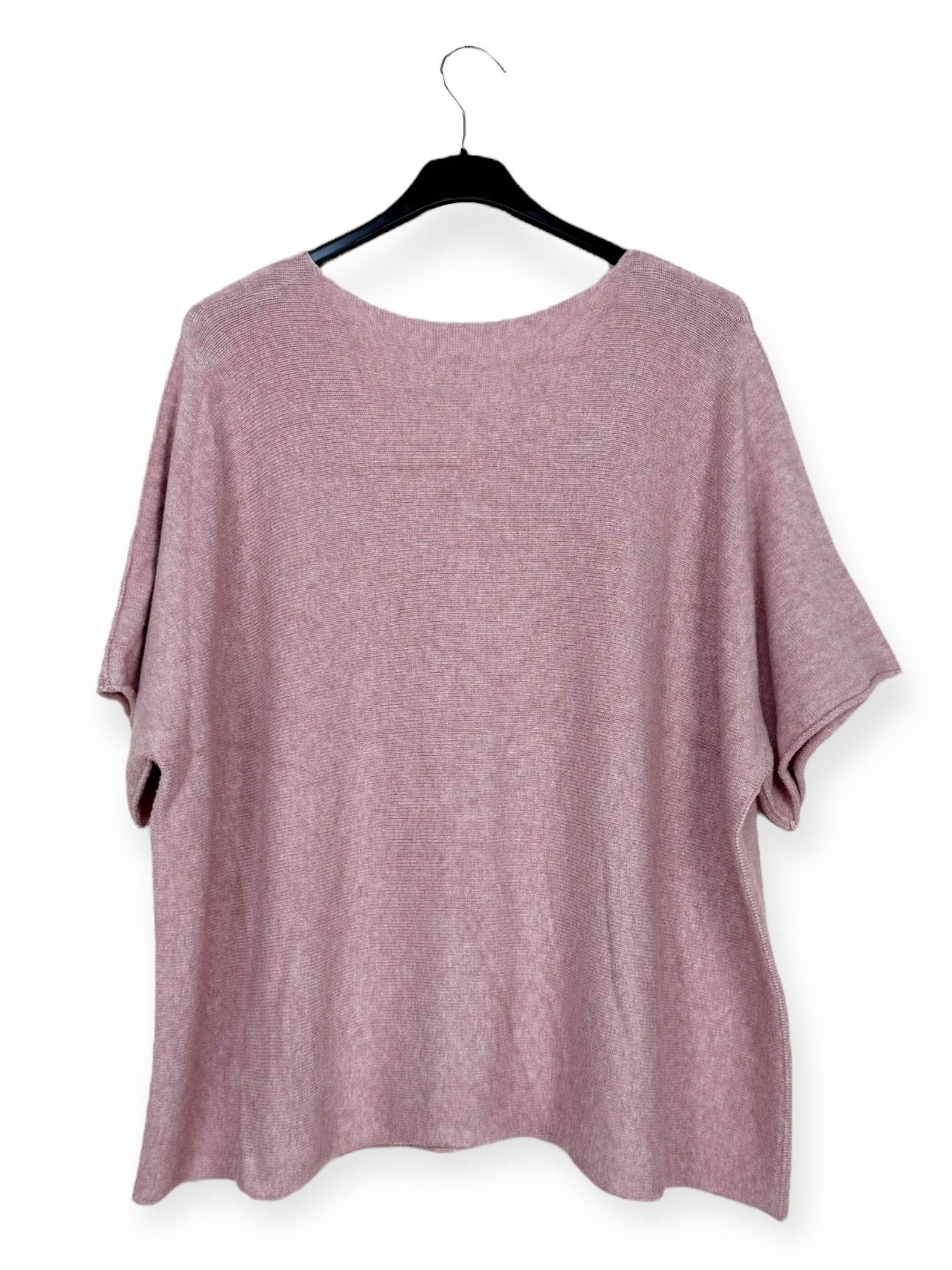 Lucky Nana - Wholesale Poncho - Women's - AH L2202 - Plus Size V-Neck Poncho Sweater2