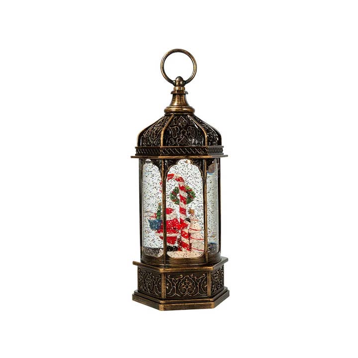 Kurt S. Adler, Inc. - Wholesale Christmas Decoration - Battery Operated LED Santa Water Lantern