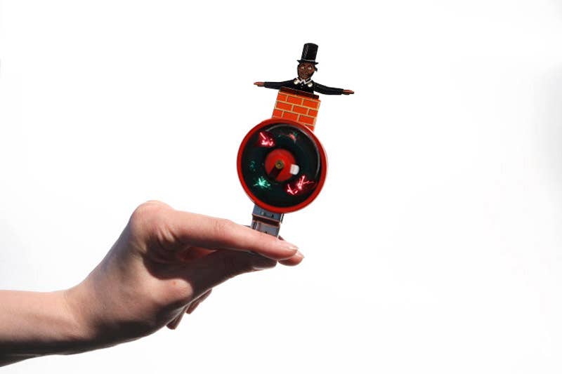 die Blechfabrik e.K. - Wholesale Classic Toy - Kids - Pinwheel chimney sweep “Lucky”, made in India2