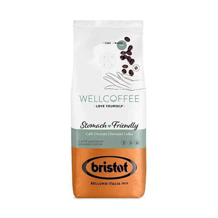 WELLCOFFEE STOMACH FRIENDLY GROUND ESPRESSO - 8.8 OZ for wholesale by BRISTOT