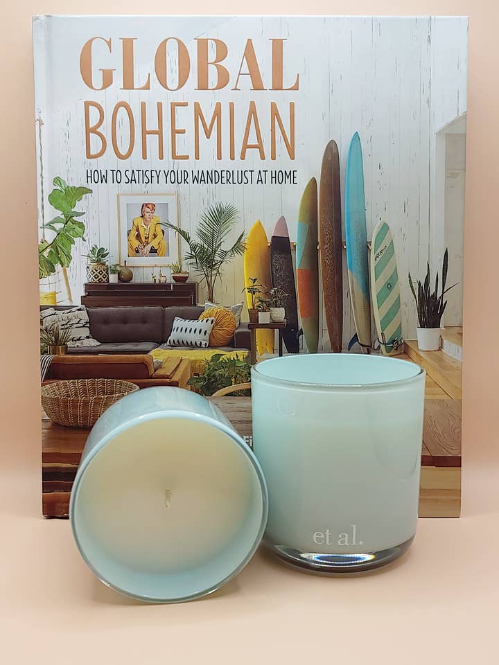 Cabana-Amber Saffron 8oz Candle for wholesale by et al life