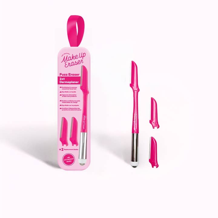 MakeUp Eraser - Wholesale Makeup Remover - FUZZ Eraser: 2n1 Dermaplaner