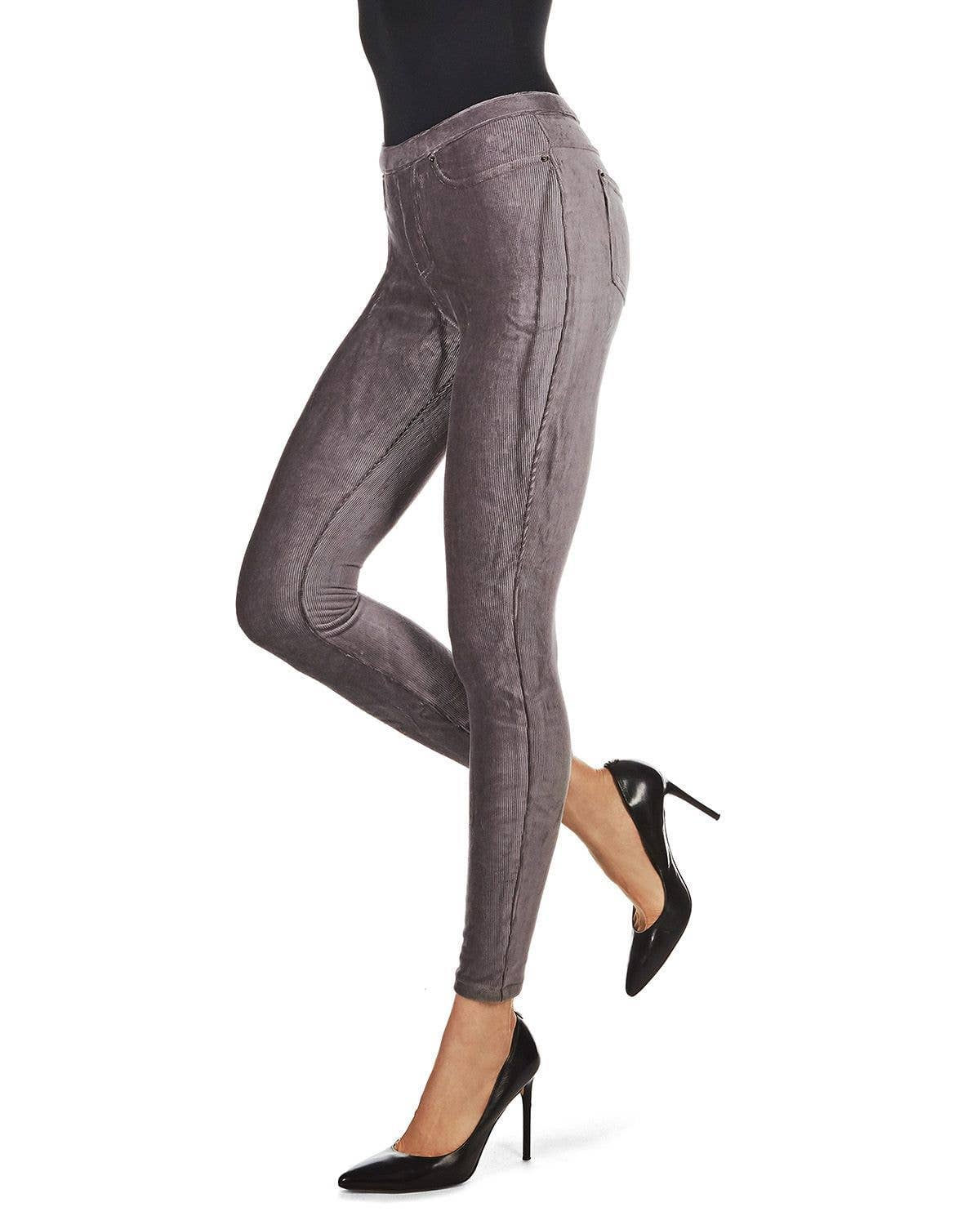Infinity Classics International Inc. – wholesale Modeleggings – Dam – MeMoi Tunna Rib Stretch Corduroy Leggings5