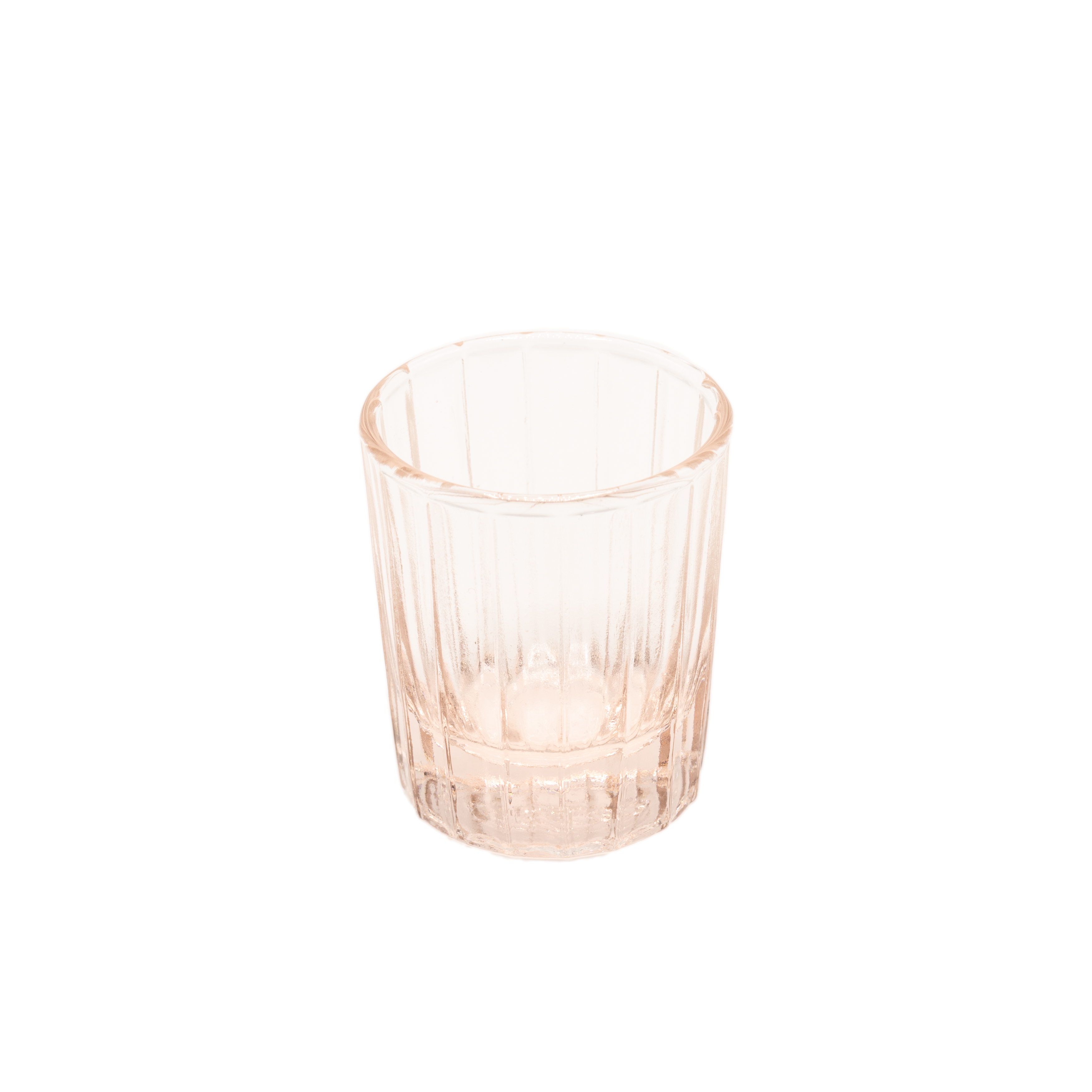 Brût Home and Glassware - Wholesale Cocktail/Liquor Glass - Espresso Glass Reed | 7 CL | blush pink | Espresso cups2