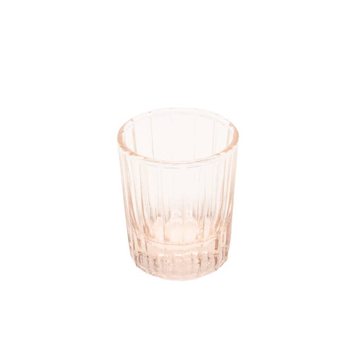 Brût Home and Glassware - Wholesale Cocktail/Liquor Glass - Espresso Glass Reed | 7 CL | blush pink | Espresso cups2