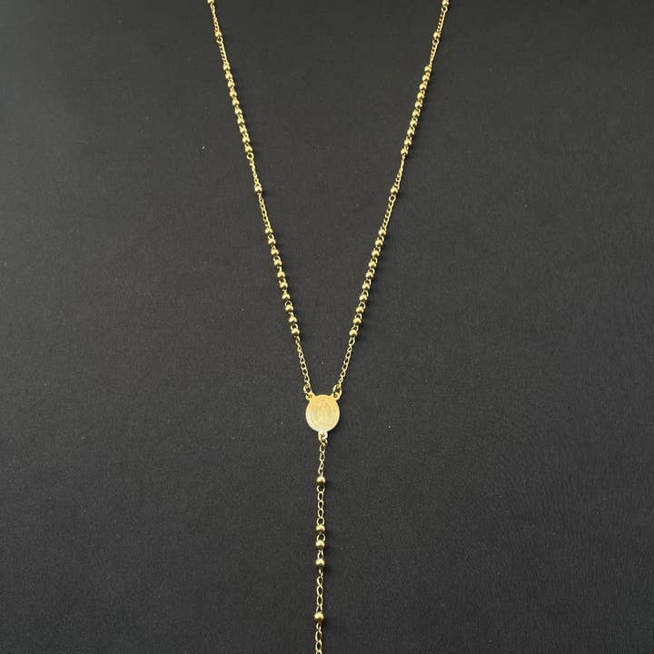 Rosenkranz Gold - 316L Edelstahl für den Großhandel von Risinpath