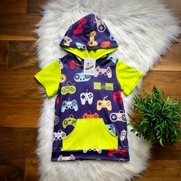Wellington Design Co. - Wholesale Hoodie - Kids - Gamer Hoodie by TwoCan