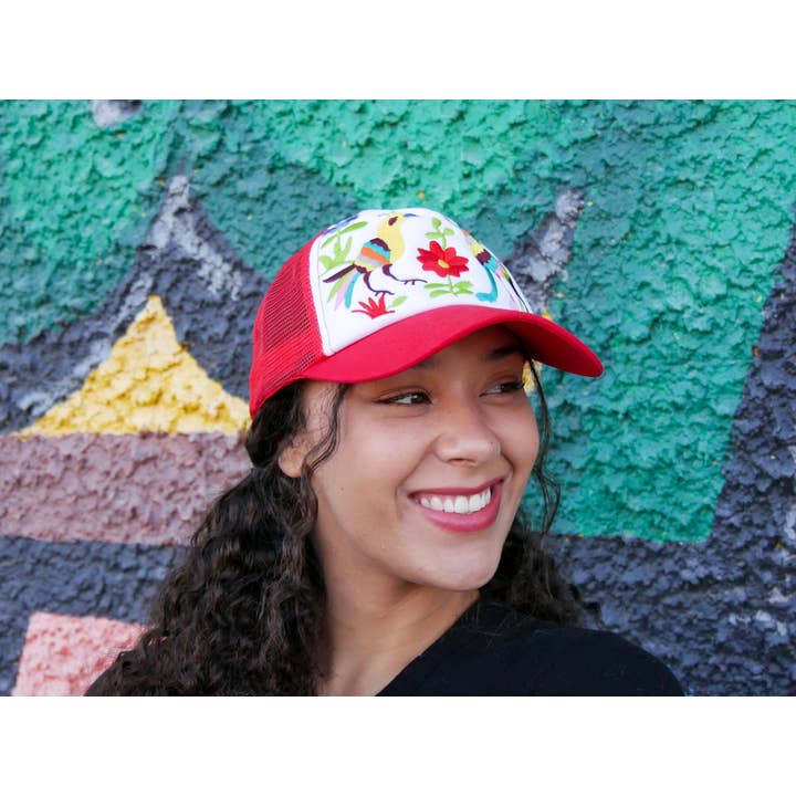 Avila Beach Designs – wholesale Trucker hat – Women’s – Red Hat
