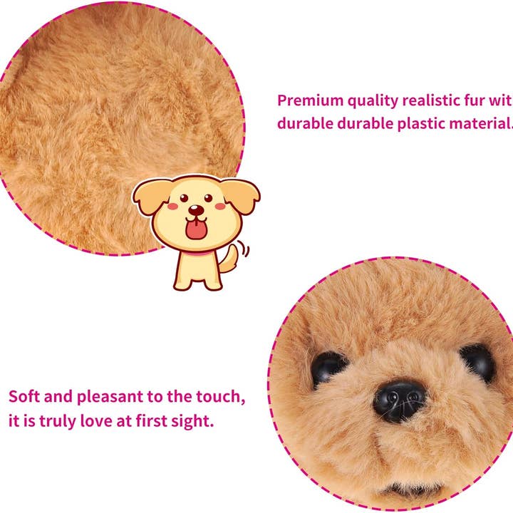 AZ Trading & Import (Toys, RC Toys & More) - Wholesale Stuffed/Plush Toy - Kids & Baby - Plush Golden Retriever Interactive Pet Toy Puppy4