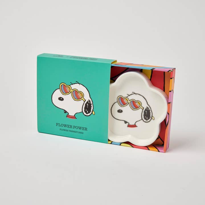 Magpie – wholesale Smyckesfat – Peanuts blomformad liten keramikskål – Flower Power1